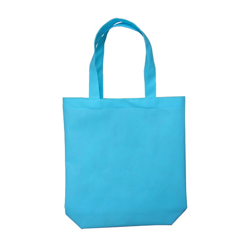 กระเป๋าผ้าสปันบอน สีฟ้า กระเป๋าผ้าสปันบอน สีฟ้า