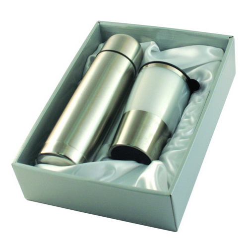 ชุดกิ๊ฟเซ็ทกระบอกน้ำ รุ่น 2A-Silver (Satin) ชุดกิ๊ฟเซ็ทกระบอกน้ำ รุ่น 2A-Silver (Satin)