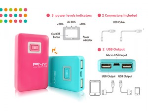 Power Bank PNY รุ่น C51 Power Bank PNY รุ่น C51