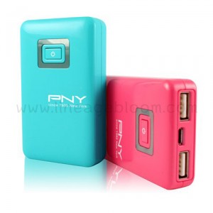 power bank PNY C51 Blue Pink