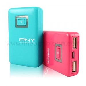 power bank PNY C51 Blue Pink power bank PNY C51 Blue Pink