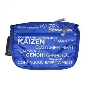 กระเป๋าผ้าร่ม KAIZEN Toyota สีน้ำเงิน