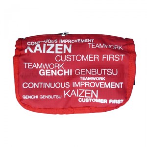 กระเป๋าผ้าร่ม KAIZEN Toyota สีแดง