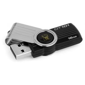แฟลชไดร์ฟ Kingston รุ่น 101 G2 สีดำ ความจุ 16GB แฟลชไดร์ฟ Kingston รุ่น 101 G2 สีดำ ความจุ 16GB