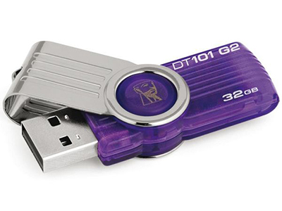 แฟลชไดร์ฟ Kingston รุ่น 101 G2 สีม่วง ความจุ 32GB แฟลชไดร์ฟ Kingston รุ่น 101 G2 สีม่วง ความจุ 32GB