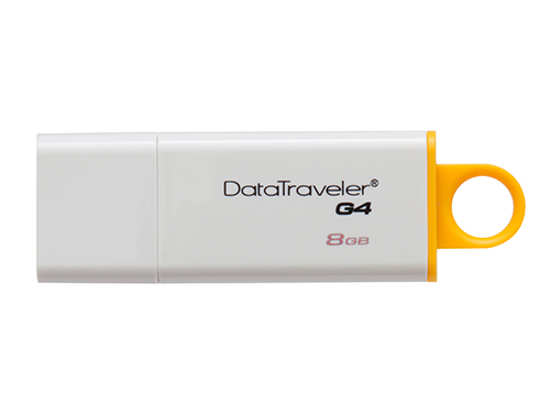 แฟลชไดร์ฟ Kingston รุ่น G4 สีเหลือง ความจุ 8GB แฟลชไดร์ฟ Kingston รุ่น G4 สีเหลือง ความจุ 8GB