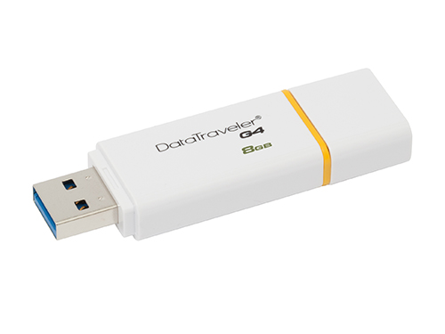 แฟลชไดร์ฟ Kingston รุ่น G4 สีเหลือง ความจุ 8GB แฟลชไดร์ฟ Kingston รุ่น G4 สีเหลือง ความจุ 8GB