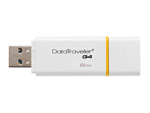 แฟลชไดร์ฟ Kingston รุ่น G4 สีเหลือง ความจุ 8GB แฟลชไดร์ฟ Kingston รุ่น G4 สีเหลือง ความจุ 8GB