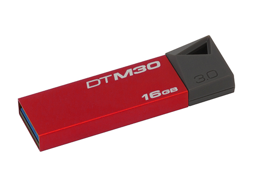 แฟลชไดร์ฟ Kingston รุ่น Mini 3.0 สีแดง ความจุ 16GB