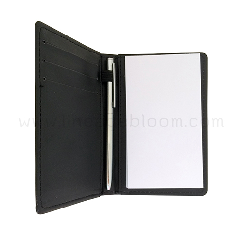 สมุดโน๊ตปกหนัง รุ่น NM-002 สีดำ สมุดโน๊ตปกหนัง รุ่น NM-002 สีดำ