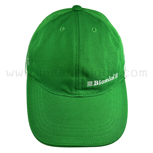 มวกผ้าข้าวสารสีเชียว ปักโลโก้ Biomin 1 สี1ตำแหน่ง สกรีนด้านข้าง 1 สี (สีขาว) 2 ตำแหน่ง มวกผ้าข้าวสารสีเชียว ปักโลโก้ Biomin 1 สี1ตำแหน่ง สกรีนด้านข้าง 1 สี (สีขาว) 2 ตำแหน่ง