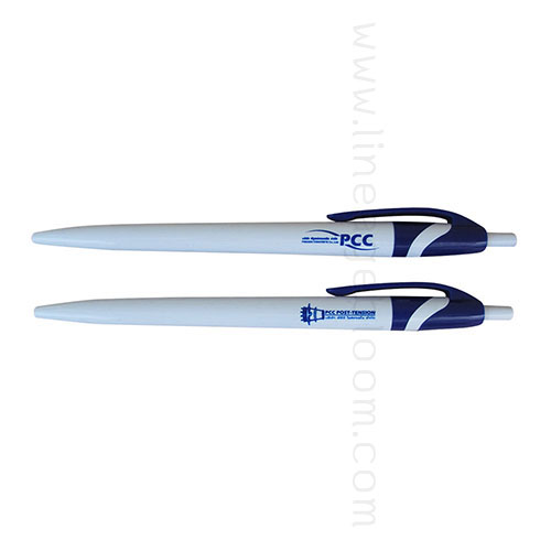 ปากกาพรีเมี่ยมรุ่น PP 9009  สกรีน 2 โลโก้ บริษัทพิบูลย์คอนกรีต จำกัด PCC , PCC Post-Tension  1 สี (สีน้ำเงิน) 1 ตำแหน่ง