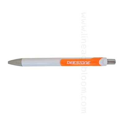 งานปากกาพลาสติก รุ่น PP9109 โลโก้ DEESTONE
