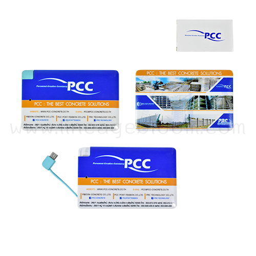 Power Bank รุ่น PW029P สกรีนโลโก้ PCC 4 สี 2 ด้าน บรรจุกล่องสีขาว Power Bank รุ่น PW029P สกรีนโลโก้ PCC 4 สี 2 ด้าน บรรจุกล่องสีขาว