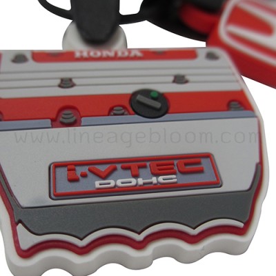 พวงกุญแจยางหยอด HONDA I-VTEC พวงกุญแจยางหยอด HONDA I-VTEC