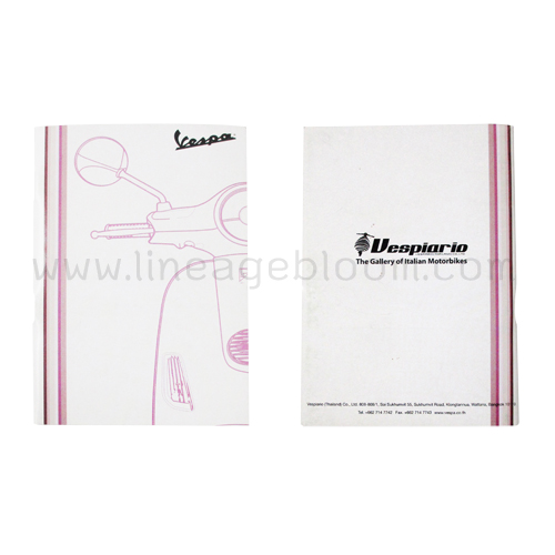 สมุดโน๊ต Vespa สมุดโน๊ต Vespa