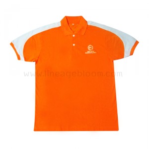 เสื้อโปโล แขนจั๊ม แถบบ่าขาว เสื้อโปโล แขนจั๊ม แถบบ่าขาว